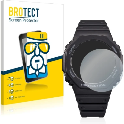 Afbeelding van BROTECT Screenprotector voor Casio G Shock GA B2100 Folie Beschermfolie Beschermglas transparant