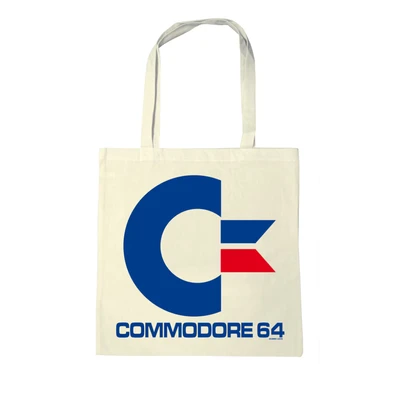 Afbeelding van Logoshirt Stoffbeutel Commodore C64 Logo