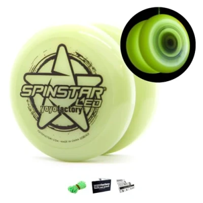 Afbeelding van YoYoFactory SPINSTAR LED Yo Glow (oplichten ultieme jojo voor beginners)