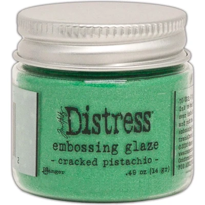 Afbeelding van Ranger Distress Embossing Glaze Cracked Pistachio TDE70962 Tim Holtz (02 20)
