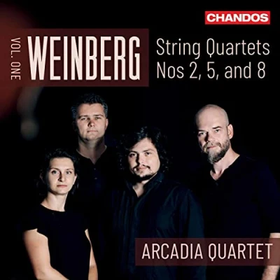 Afbeelding van Arcadia Quartet Weinberg: String Quartets Vol.1 (CD)