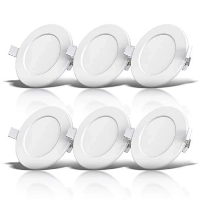 Afbeelding van B.K.Licht I Inbouwspots badkamer LED wit inbouwspot spotjes inbouw ronde IP44 Ø11.5cm 3.000 Kelvin 450 Lm 6W 6 Pack