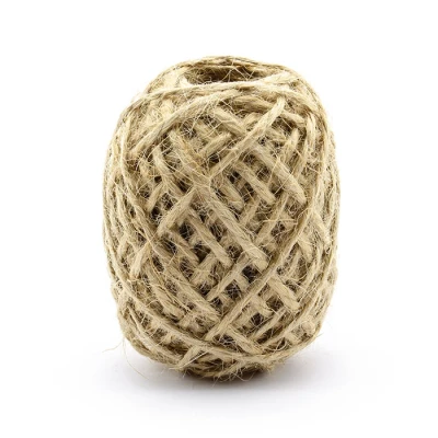 Afbeelding van jute touw rolletje van 10 meter lang