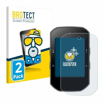 Afbeelding van BROTECT (2 Stuks) Antireflecterende Beschermfolie voor Bryton Rider S500 Anti Glare Screen Protector, Mat, Ontspiegelend