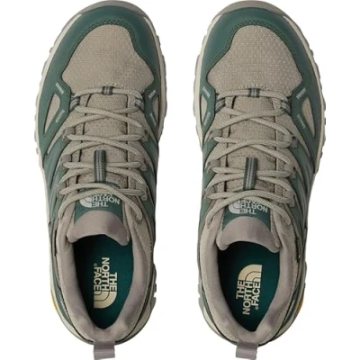 Afbeelding van The North Face Hedgehog GORE TEX Outdoorschoenen, Dames, Maat: 36.5, Duck green/clay green Textiel/ synthetisch