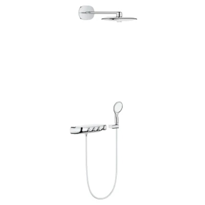 Afbeelding van Grohe Smartcontrol inbouw comfortset 360 Duo Wit Chroom