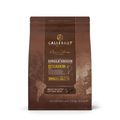 Afbeelding van Callebaut Chocolade Callets Melk Arriba (39%) 2,5kg