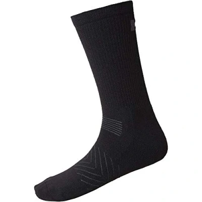 Afbeelding van Helly Hansen, Vrouwen, Sportsokken, Manchester 79646 strømper 3 par/pkk sort str 43 46 (43 46), Zwart