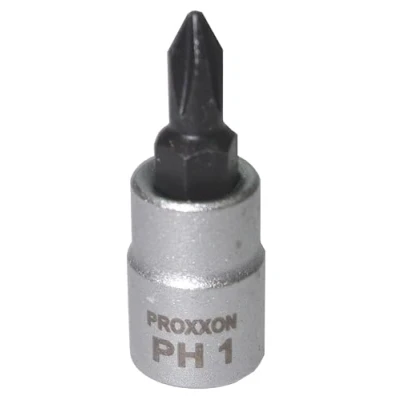 Afbeelding van &#039;Proxxon inzetstukken van 1/4 voor kruiskopschroeven, 33 mm, PH 1