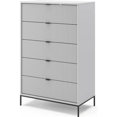 Afbeelding van Vicco Dressoir &quot;Eliza&quot;, Grijs, 76 x 120 cm