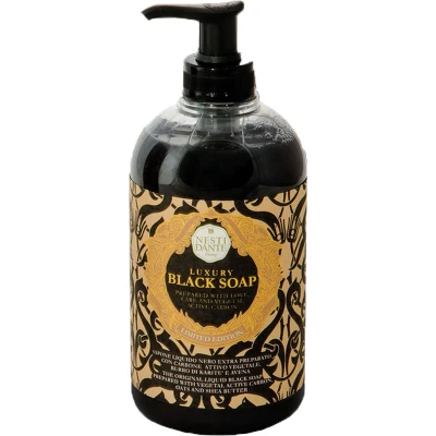 Afbeelding van Nesti Dante Luxury Black Soap vloeibare handzeep 500 ml