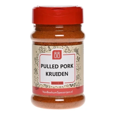 Afbeelding van Van Beekum Specerijen Pulled Pork Kruiden Strooibus 200 gram
