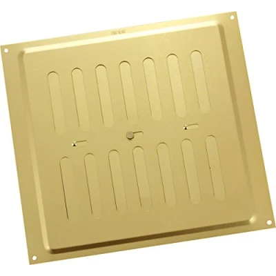 Afbeelding van MAP Hardware 949 33 Metalen Verstelbare Vents, Goud, 9&quot;x 9&quot;