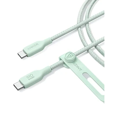 Afbeelding van Anker USB C naar kabel (240W, 6ft), oplaadkabel Type Snel opladen voor MacBook Pro 2020, iPad 22020, Air 4, Samsung Galaxy S23+/S23 Ultra en meer