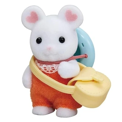 Afbeelding van Sylvanian Families 5408 baby marshmellow muis fluweelzachte speelfiguur