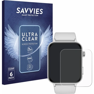 Afbeelding van Savvies Screenprotector voor Iowodo R30Pro Folie Beschermfolie transparant (6 Stuks)