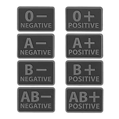 Afbeelding van Helikon Tex Blood Patch Set of 2 Zwart A