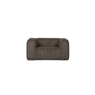 Afbeelding van Bean Fauteuil Grove Ribstof Mud