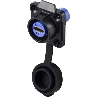 Afbeelding van TRU COMPONENTS TC 12770468 USB type C ® inbouwbus, 4 GATS flens IP67 1 stuk(s)