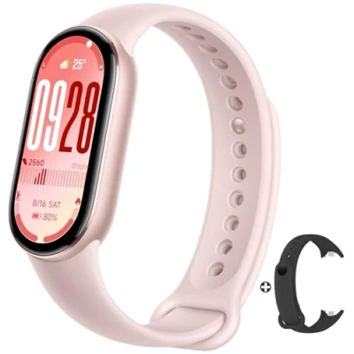 Afbeelding van Xiaomi Mi Smart Band 10 (2025) Smartwatch,1,72&quot; AMOLED scherm, 21 dagen batterijduur, 150+ sportmodi, 5 ATM waterdicht, 24/7 hartslag &amp; SPO₂ monitoring, slaapanalyse, HyperOS 2 Pink