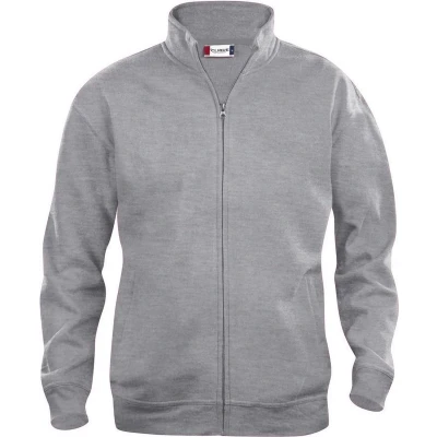 Afbeelding van Clique Basic cardigan Grijs Melange maat XL