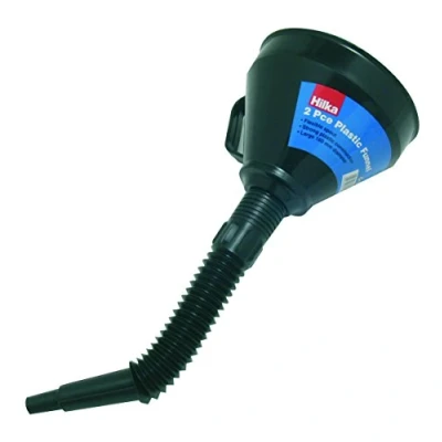 Afbeelding van Hilka 84808002 2PCE Plastic Trechter, BlauwZwartGrijsGroen