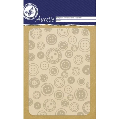Afbeelding van Aurelie Buttons Background Embossing Folder (AUEF1004) (DISCONTINUED)
