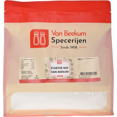 Afbeelding van Van Beekum Specerijen Starter Mix / Startercultuur 1 kilo (hersluitbare stazak)
