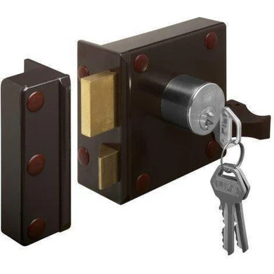 Afbeelding van Lips S1754 Cilinderoplegslot met losse buitencilinder dag en nachtschoot SKG** verstelbare DM draairichting 2. 7956102