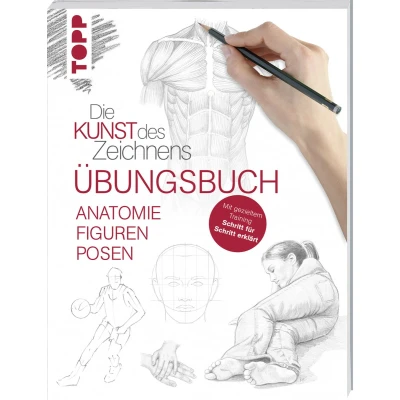 Afbeelding van Frechverlag: Kunst des Zeichnens Anatomie Figuren Posen Üb