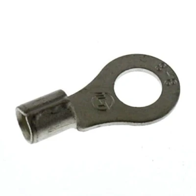 Afbeelding van SeKi 14048 6 10 mm, 25 x ringkabelschoenen, M8, niet geïsoleerde ringschoenen, kabelschoenen, zilver