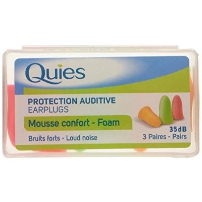 Afbeelding van Quies Paar Foam Oordopjes van Pack 3