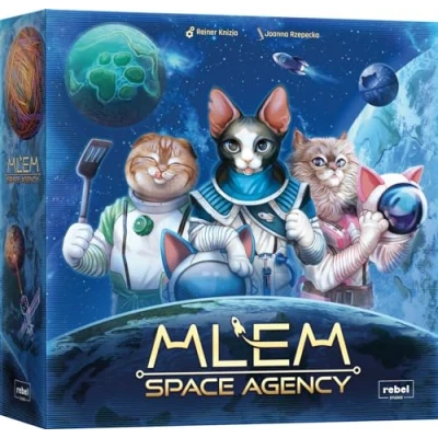 Afbeelding van Asmodee Rebel MLEM Space Agency gezelschapsspellen strategiespellen spel voor volwassenen en kinderen vanaf 8 jaar 2 tot 5 spelers Franse versie