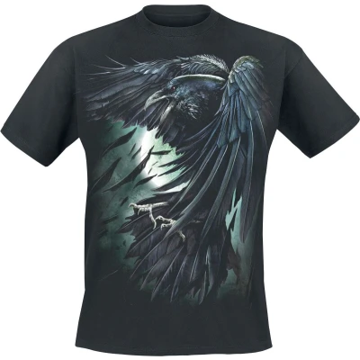 Afbeelding van Spiral Heren Tshirt M SHADOW RAVEN Zwart