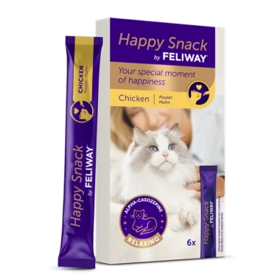 Afbeelding van Feliway Happy Kattensnack 6 x 15 gr