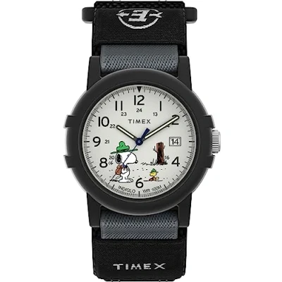 Afbeelding van Timex Heren Expeditie Acadia Full Size Horloge, Zwart, Modern