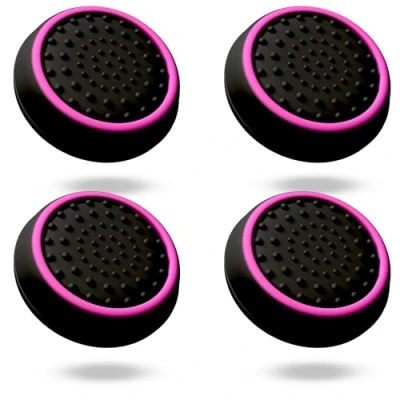 Afbeelding van MatoSan® Grip Aim Assist voor PS5, ook geschikt Xbox One Series Nintendo Switch Pro Playstation 5 Controller Accessoires PS4 PS5 Sticks Joystick (4 stukken Pink)