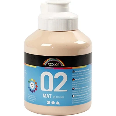 Afbeelding van A Color acrylverf, 500 ml, lichtbeige