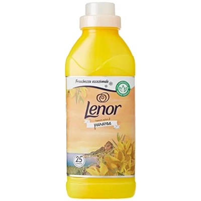 Afbeelding van LENOR Panarea wasverzachterconcentraat, 200 wasbeurten (8 x 25), voor optimale frisheid en zachtheid, geïnspireerd door de natuur, ruikt elke nacht