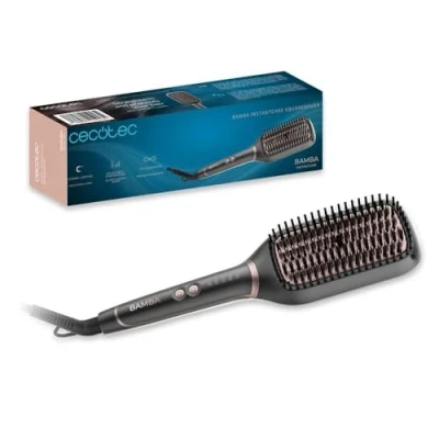 Afbeelding van Cecotec Elektrische stijlborstel vierkante vorm InstantCare SquareBrush. 50 W, instelbare temperatuur (130 210 C), keramische coating, ionengenerator en 360 graden draaibare kabel