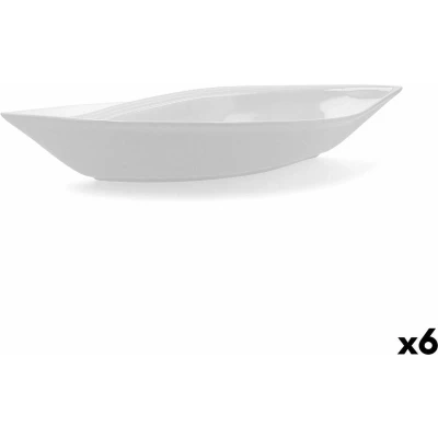 Afbeelding van Serveerschaal Quid Gastro Keramisch Wit (31 x 14,5 5,5 cm) (Pack 6x)