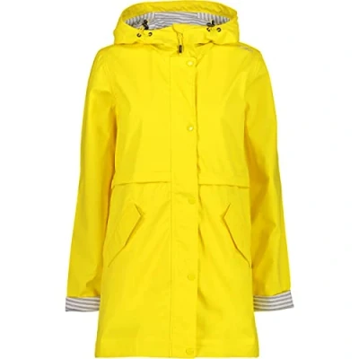 Afbeelding van CMP Fix Hoodie Yellow Maat Damen_EU 44