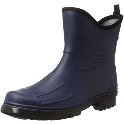 Afbeelding van Bockstiegel Peter Rubberlaarzen voor heren en jongens, van polyvinylchoride (PVC), donkerblauw/zwart., 46 EU