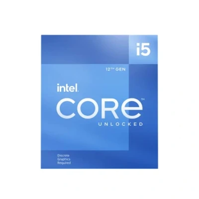 Afbeelding van Intel Core i5 12600KF 12e generatie desktopprocessor (basistakt: 3.7GHz Turboboost: 4.9GHz, 6 cores, LGA1700, RAM DDR4 en DDR5 tot 128GB) BX8071512600KF