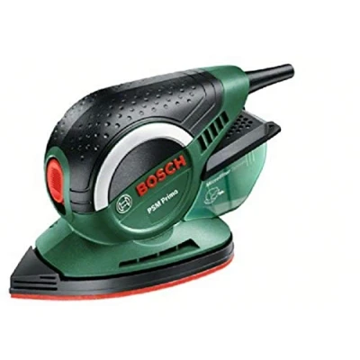 Afbeelding van Bosch Home and Garden PSM Primo Multischuurmachine, 1 schuurpapier K 80, karton (50 W, schuursnelheid 24.000 min 1, trillingskring Ø 1,4 mm))