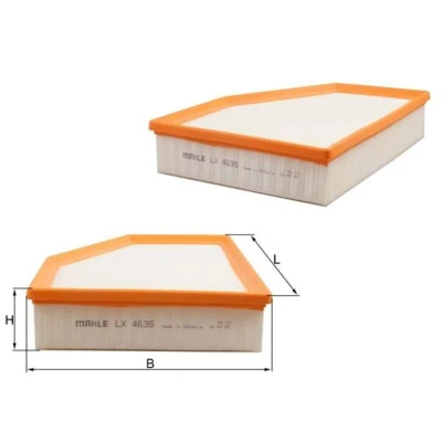 Afbeelding van Mahle Original Luchtfilter LX 4635