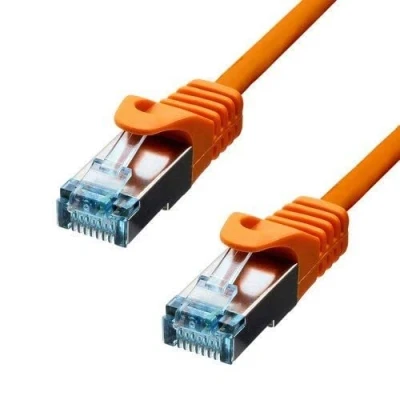 Afbeelding van PROXTEND CAT6A S/FTP CU LSZH Ethernet kabel, oranje, 5 m