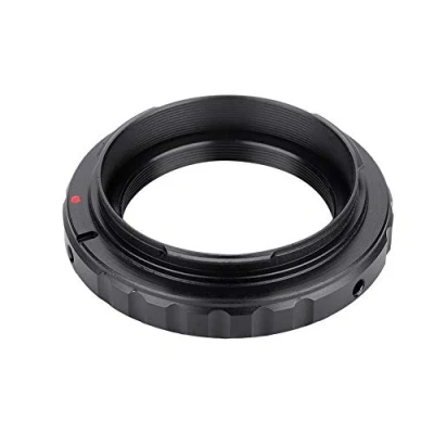 Afbeelding van T/T2 lensadapterring, lichtmetalen lensconverter voor alle montagemicroscooptelescooplens 100D 300D 350D 400D 450D 500D, enz