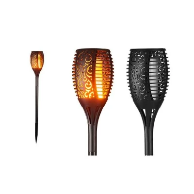 Afbeelding van Solar tuinfakkel 12 LED 6 Watt Flame effect Met schemersensor