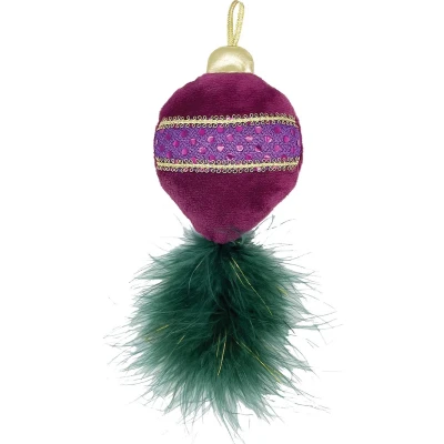 Afbeelding van Happy Pet Gemstone Forest Kerstornament Met Catnip